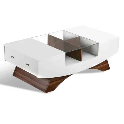 0003916 madilynn trestle coffee table with storage