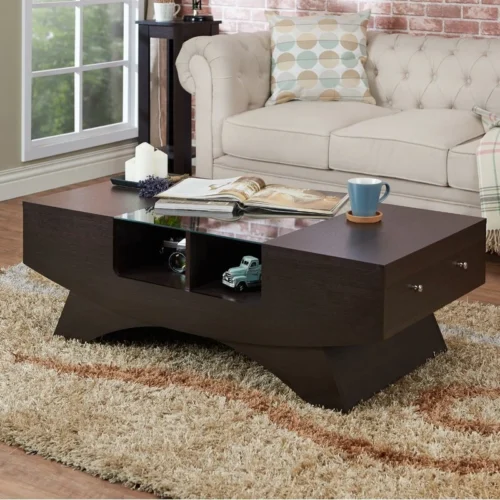 0003917 madilynn trestle coffee table with storage