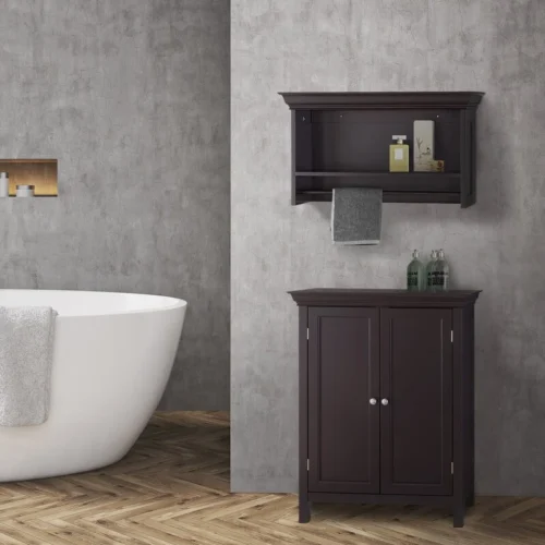 0004031 the barclay wall mounted bathroom shelves