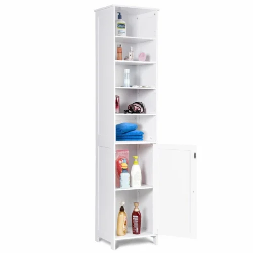 Evvie Linen Bathroom Cabinet