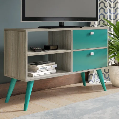 Diva TV Stand for TVs up to 32 inches, White - Image 10