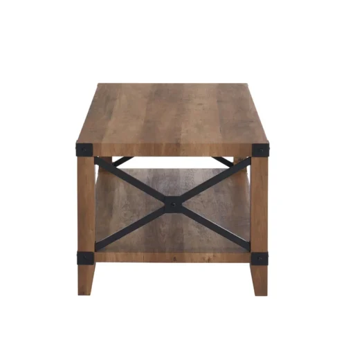 0006182 inled wood coffee table with storage