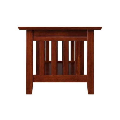0006197 lugas wood coffee table brown