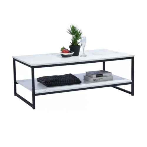 0006285 madera two tier coffee table with storage