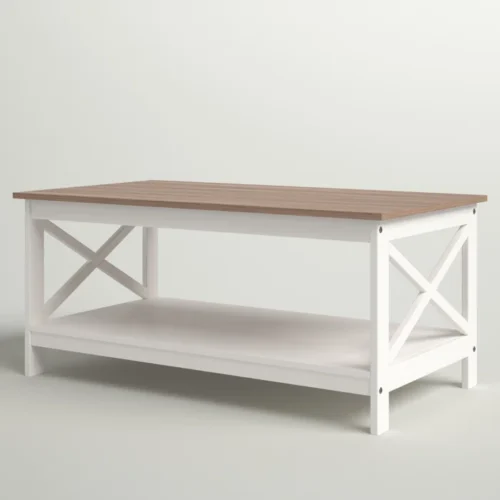 0006369 lego rectangular coffee table with storage
