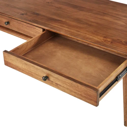 0006395 itano wood coffee table with drawers