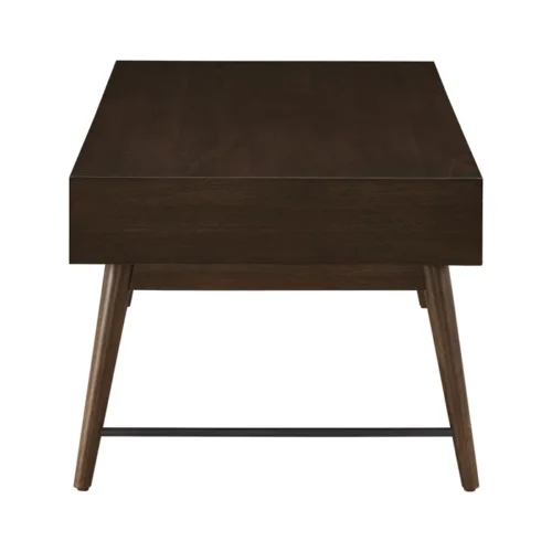 0006410 itano wood coffee table with drawers