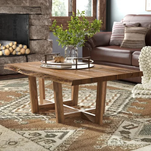 0006420 daizie natural wood coffee table