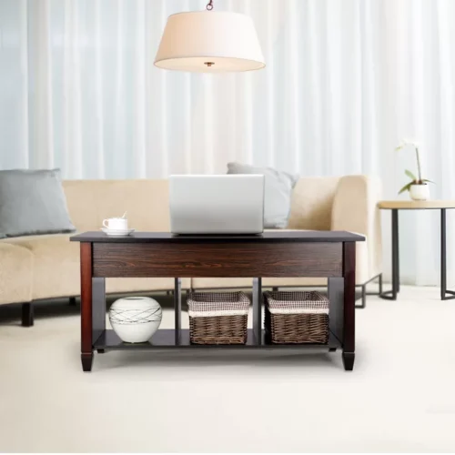 0006430 meli rectangle lift top coffee table