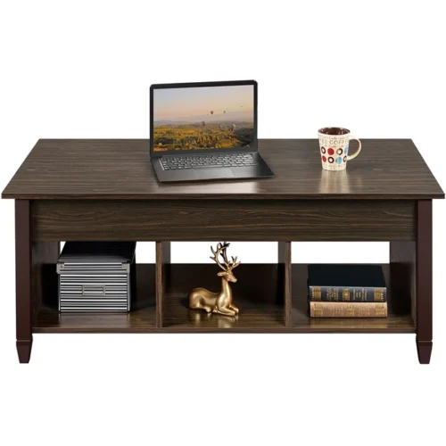 0006445 meli rectangle lift top coffee table