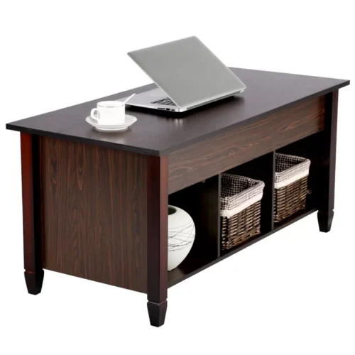 0006453 meli rectangle lift top coffee table