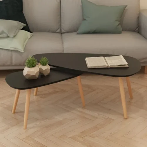 0006550 dubby oval coffee table 2 pieces