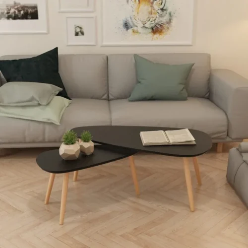0006551 dubby oval coffee table 2 pieces