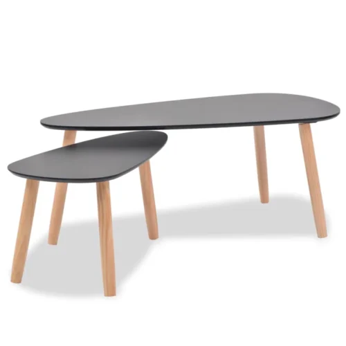0006554 dubby oval coffee table 2 pieces