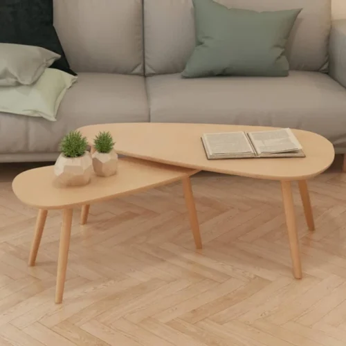 0006560 dubby oval coffee table 2 pieces