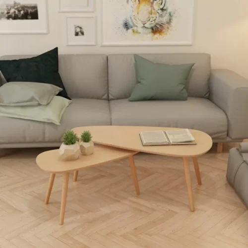 0006561 dubby oval coffee table 2 pieces