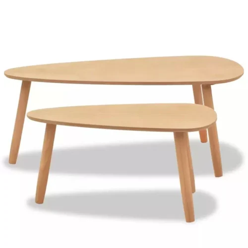 0006567 dubby oval coffee table 2 pieces