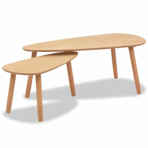 0006568 dubby oval coffee table 2 pieces