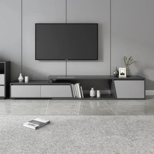 0007197 graffi tv unit with 3 drawers