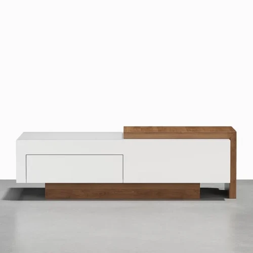 0007875 crova coffee table with a sliding storage