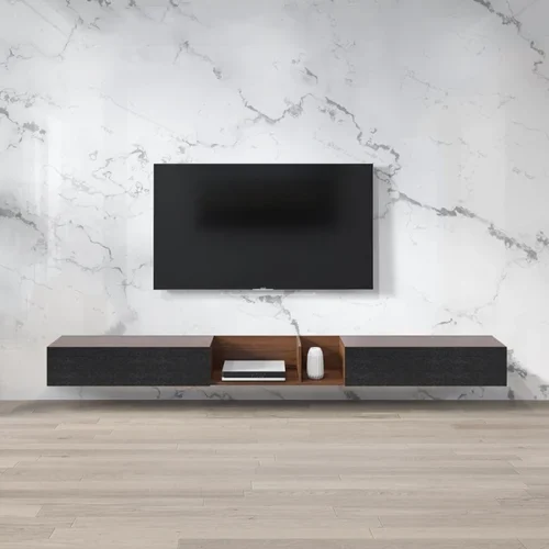 Barville wall mounted TV stand - Image 5