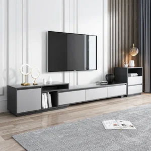 Flexi Media Modern Stylish Extendable TV Table