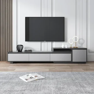 Flexi Media Modern Stylish Extendable TV Table - Image 3
