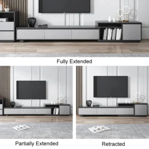 Flexi Media Modern Stylish Extendable TV Table - Image 7