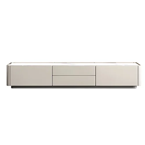 0008780 contemporary tv stand console with rectangle top for living room