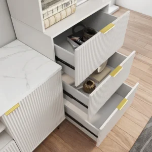 TV table with macaron storage unit - Image 4