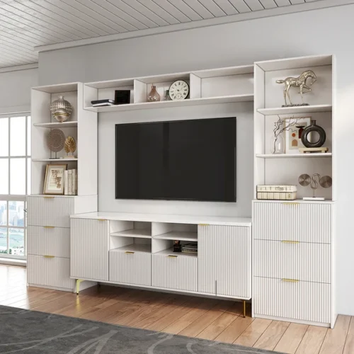 TV table with macaron storage unit - Image 5