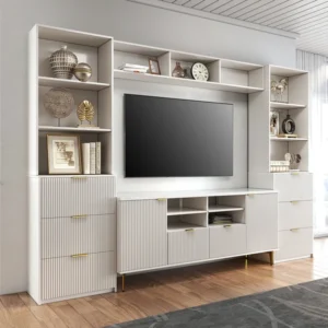 TV table with macaron storage unit - Image 8