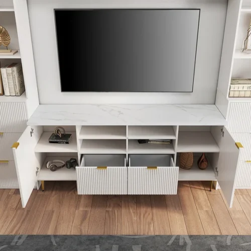 TV table with macaron storage unit - Image 10