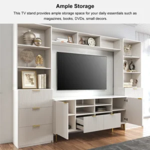 TV table with macaron storage unit - Image 12