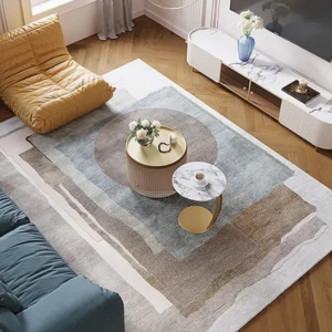 Bali Modern Oval TV Table in natural wood - Image 10