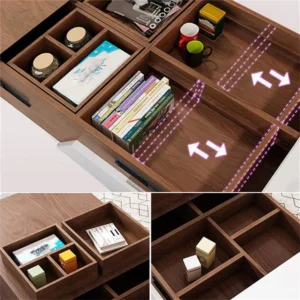 mocha Natural wood coffee table - Image 18
