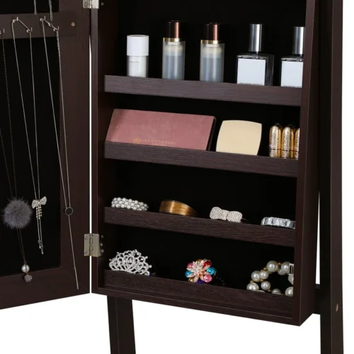 Angelina Jewelry Safe with Large Mirror - Image 7