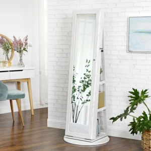 Arley Jewelry Cabinet and Mirror in a Classic Modern Design