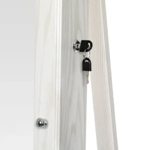 Arley Jewelry Cabinet and Mirror in a Classic Modern Design - Image 5