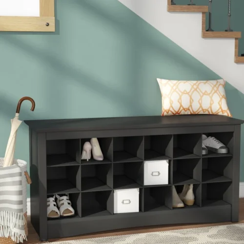 0002583 elite shoe storage bench