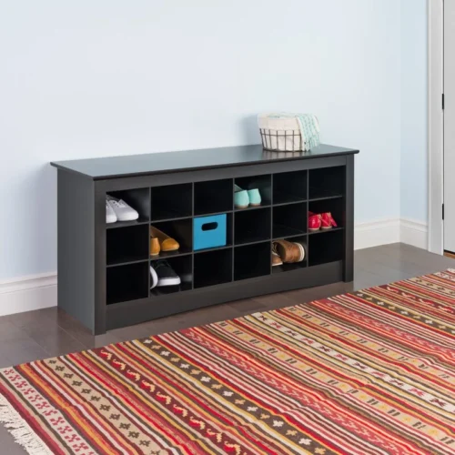 0002586 elite shoe storage bench