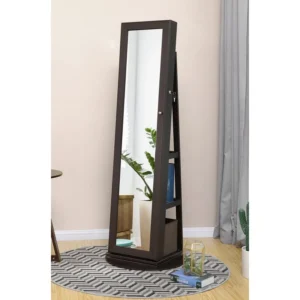 Arley Jewelry Cabinet and Mirror in a Classic Modern Design - Image 9