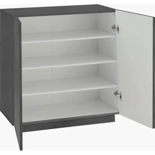 0005289 ajena shoe storage cabinet grey