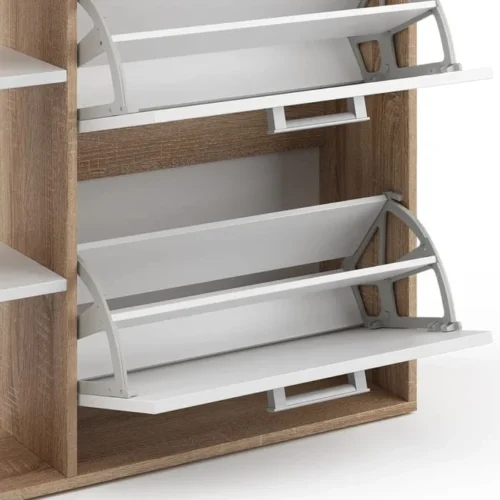 0005373 jaska flip down shoe storage cabinet