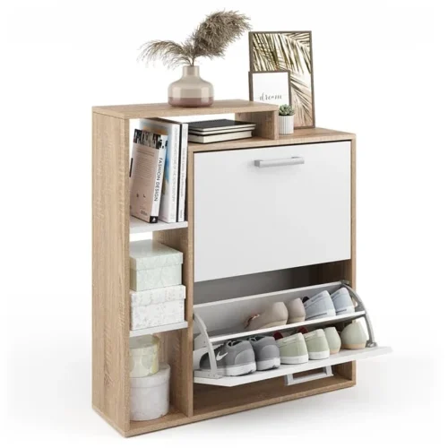 0005376 jaska flip down shoe storage cabinet