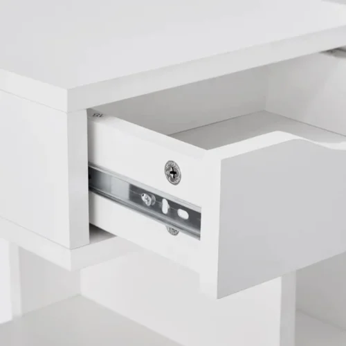 0005426 kanga white shoe rack 15 shelves