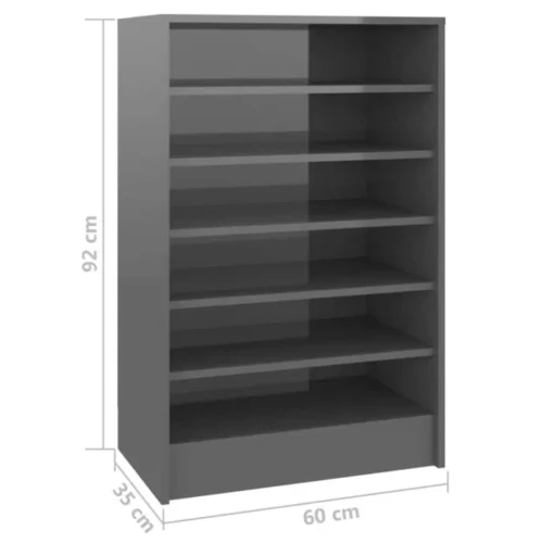 0005476 unglova shoe rack 7 shelves
