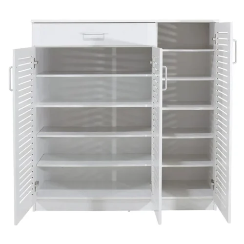 0005491 slatty 30 pair shoe storage cabinet