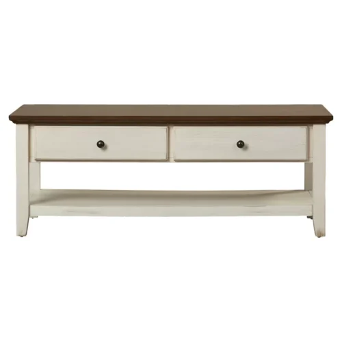 0006622 vallia wooden coffee table with storage