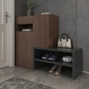 ستيفالي جزامة أحذية خشب طبيعي